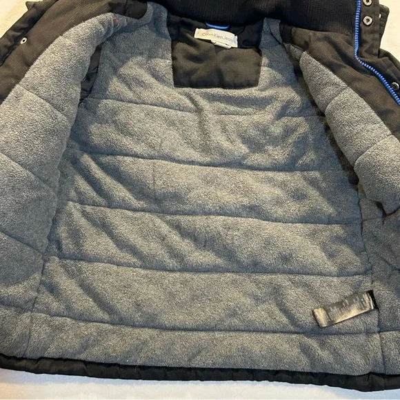 Calvin Klein Jeans Black Insulated Winter Coat 7